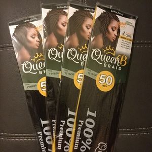 Queen B Braiding Hair (12 Pack) 💎💎💎